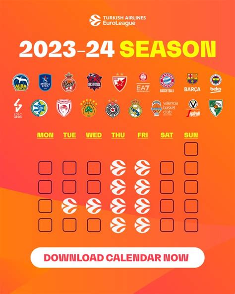 euroleague schedule 2024